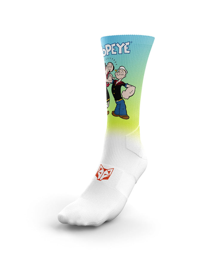 OTSO Popeye & Olive High Cut Socks (オツソ マルチスポーツソックス ハイカット ポパイ アンド オリーブ)