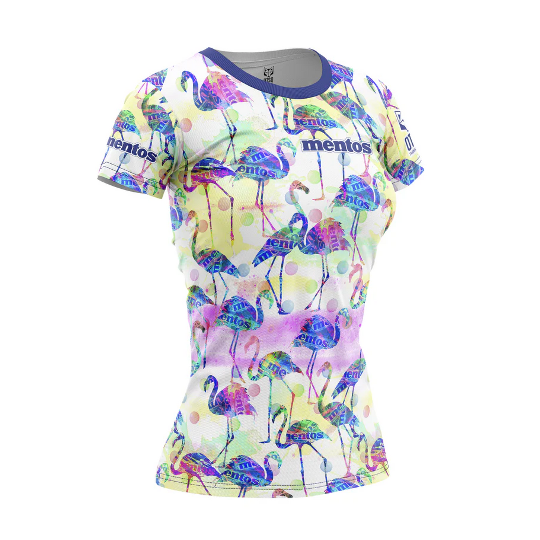 WOMEN'S SHORT SLEEVE MENTOS FLAMENGOS(レディース半袖Tシャツ メントス フラミンゴ)