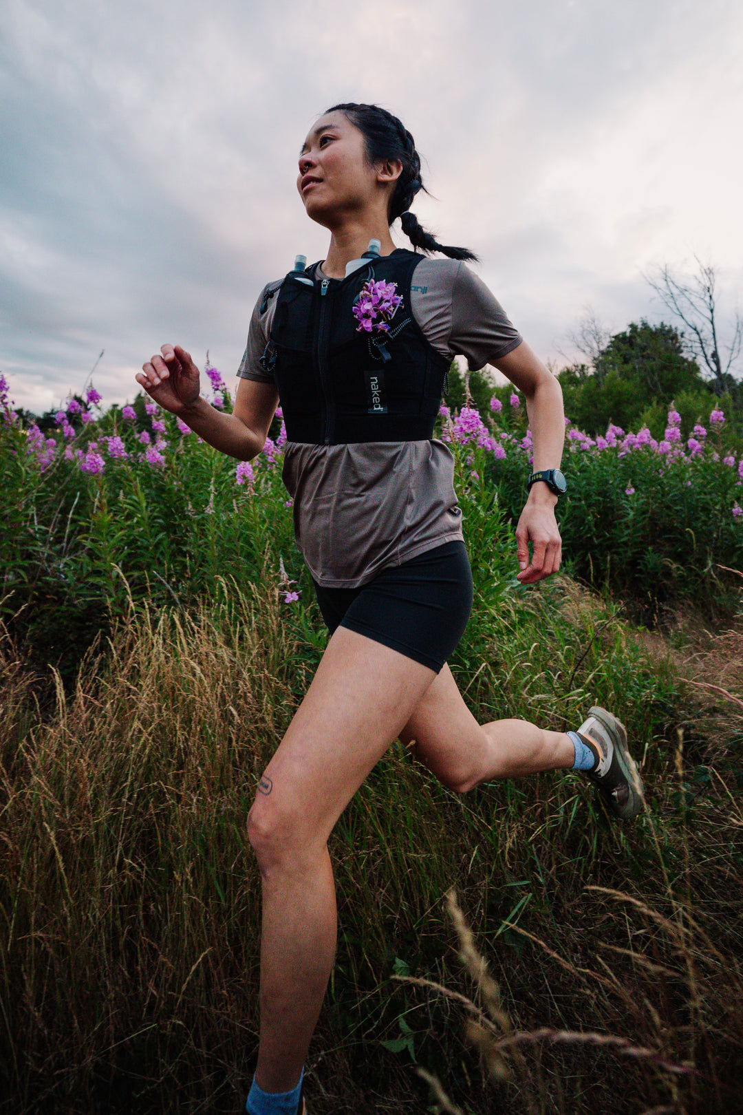 Naked Womens HC Running Vest V2 (ネイキッドHCランニングベスト V2 レディース) ソフトフラスク2個付属