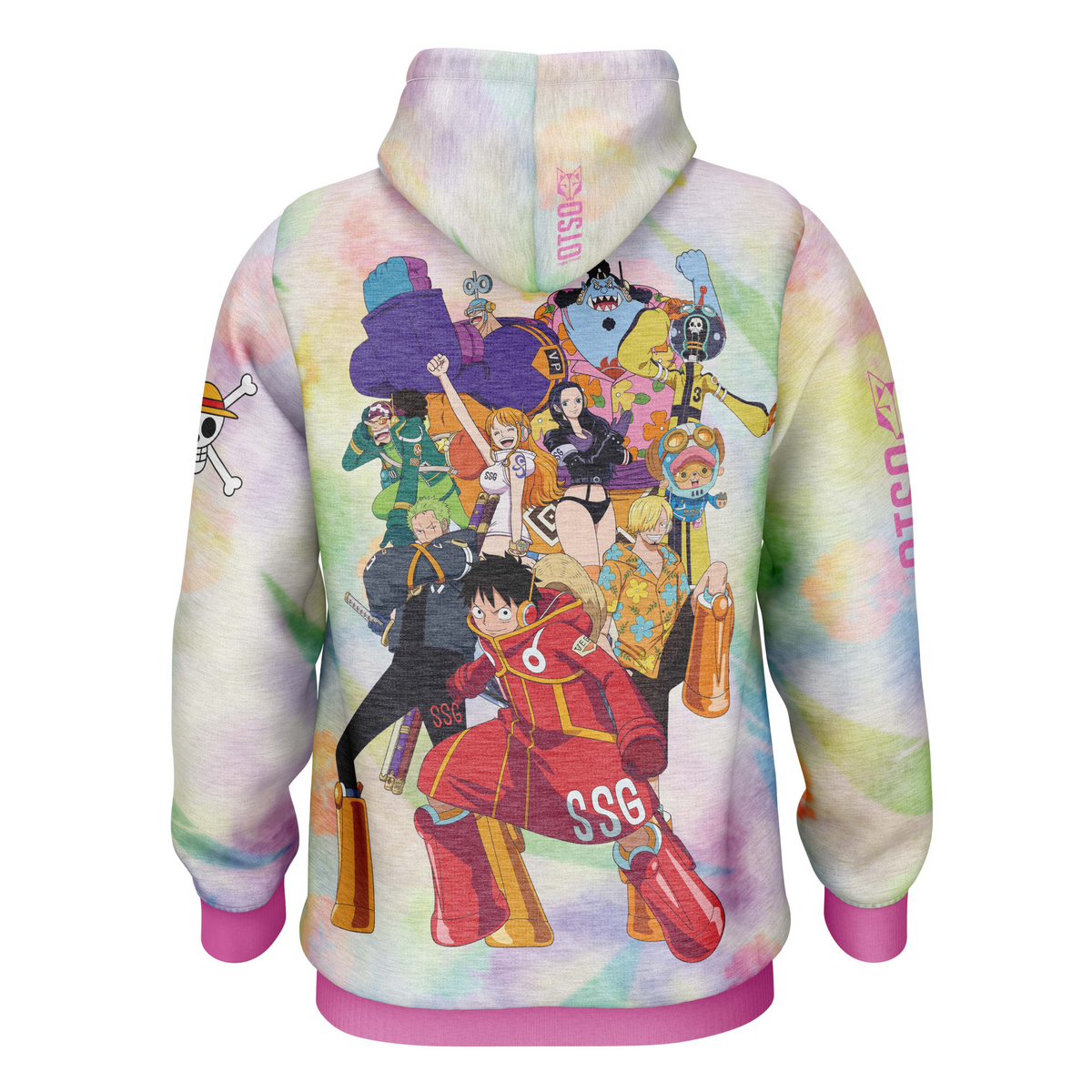 OTSO Hoodie Floral Pink (OTSO ユニセックス フーディ フローラルピンク)