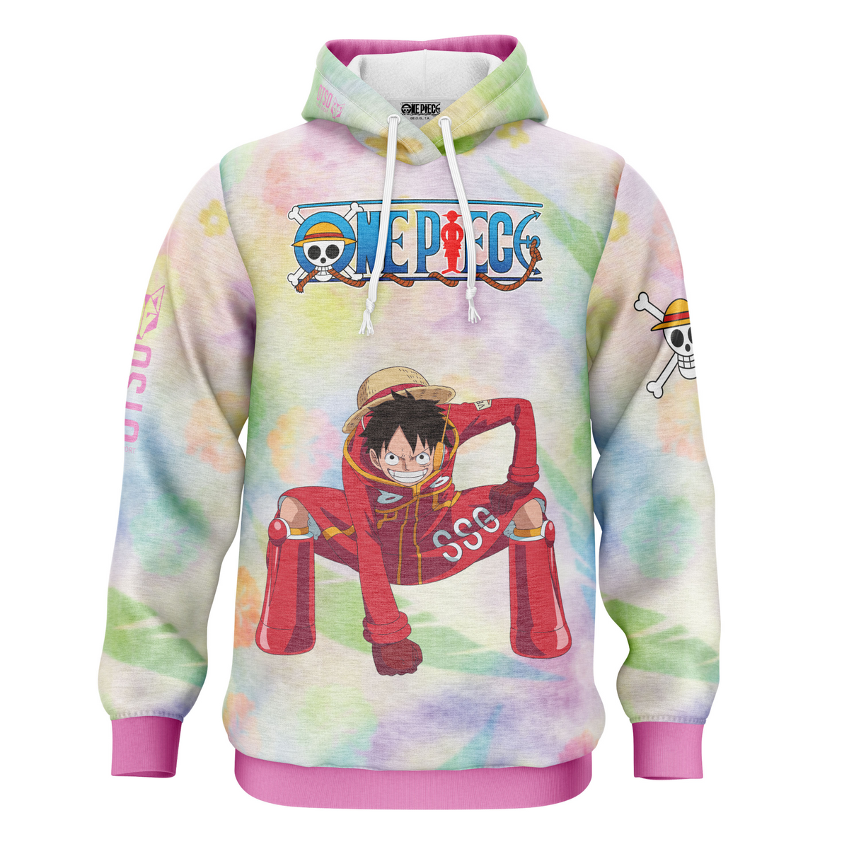 OTSO Hoodie Floral Pink (OTSO ユニセックス フーディ フローラルピンク)