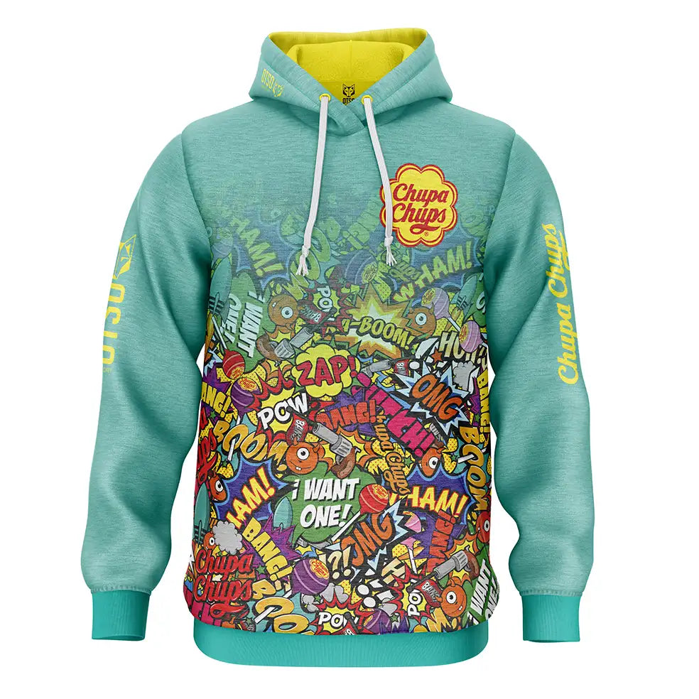 Chupa Chups Comic Hoodie (チュッパチャプス コズミック フーディ ユニセックス)