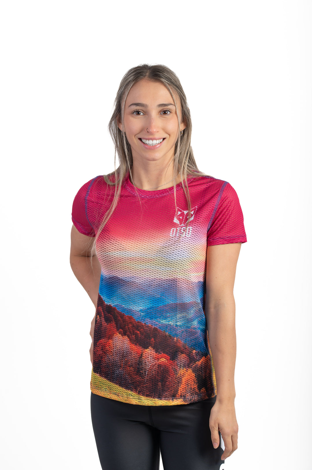 WOMEN'S SHORT SLEEVE SHIRT AUTUMN(レディース半袖Tシャツ オータム)