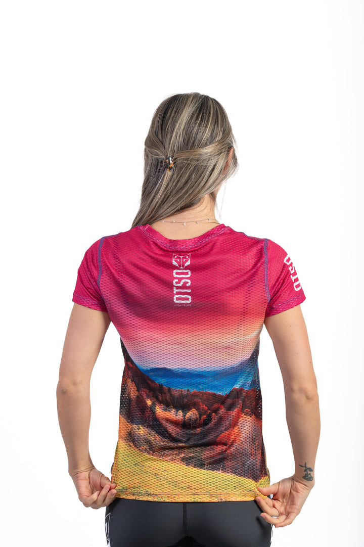 WOMEN'S SHORT SLEEVE SHIRT AUTUMN(レディース半袖Tシャツ オータム)
