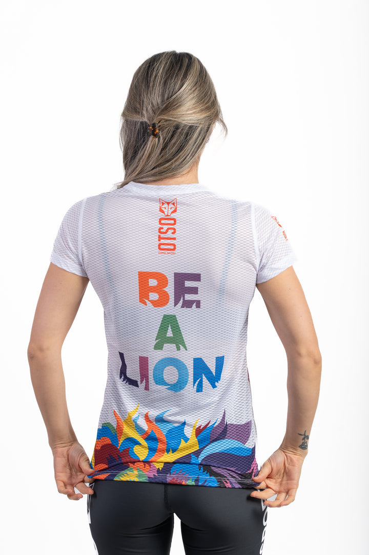 OTSO Women's Be A Lion Short Sleeve T-Shirt (ウィメンズ・ビー・ア・ライオン半袖Tシャツ)