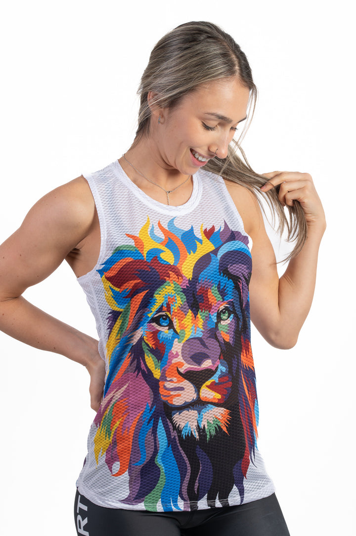 WOMEN'S SINGLET BE A LION (レディース ノースリーブシャツ ビー ア・ライオン)