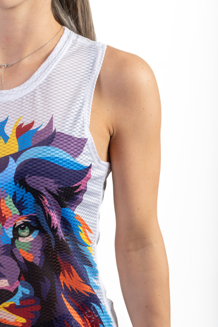 WOMEN'S SINGLET BE A LION (レディース ノースリーブシャツ ビー ア・ライオン)