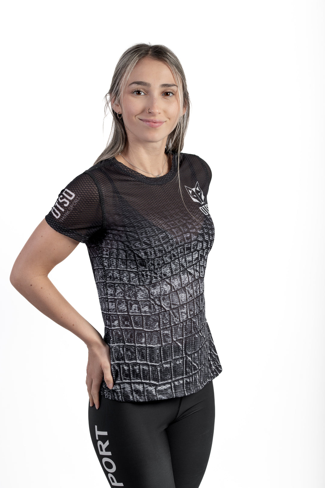 WOMEN'S SHORT SLEEVE SHIRT BLACK SNAKE(レディース半袖Tシャツ ブラックスネーク)