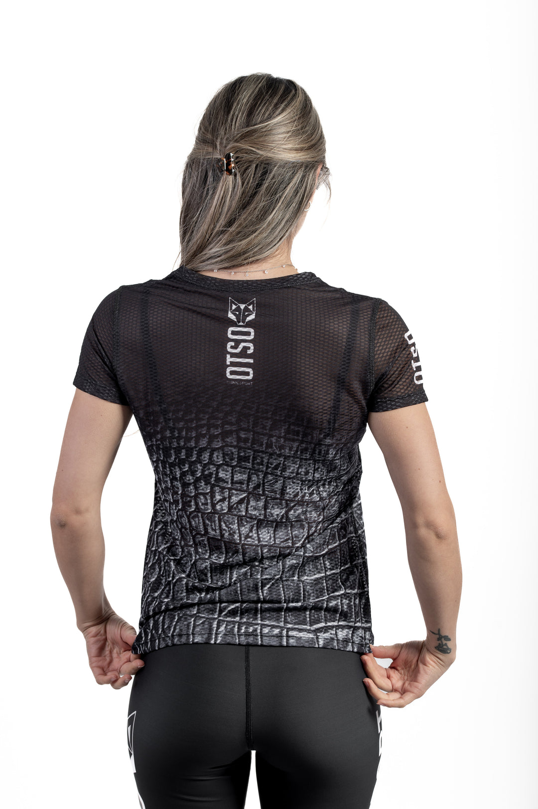 WOMEN'S SHORT SLEEVE SHIRT BLACK SNAKE(レディース半袖Tシャツ ブラックスネーク)
