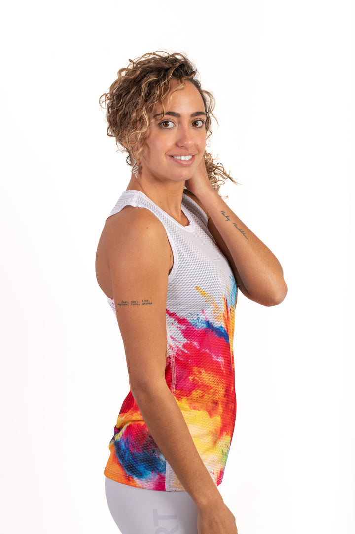 WOMEN'S SINGLET COLORS(レディース ノースリーブシャツ カラーズ)