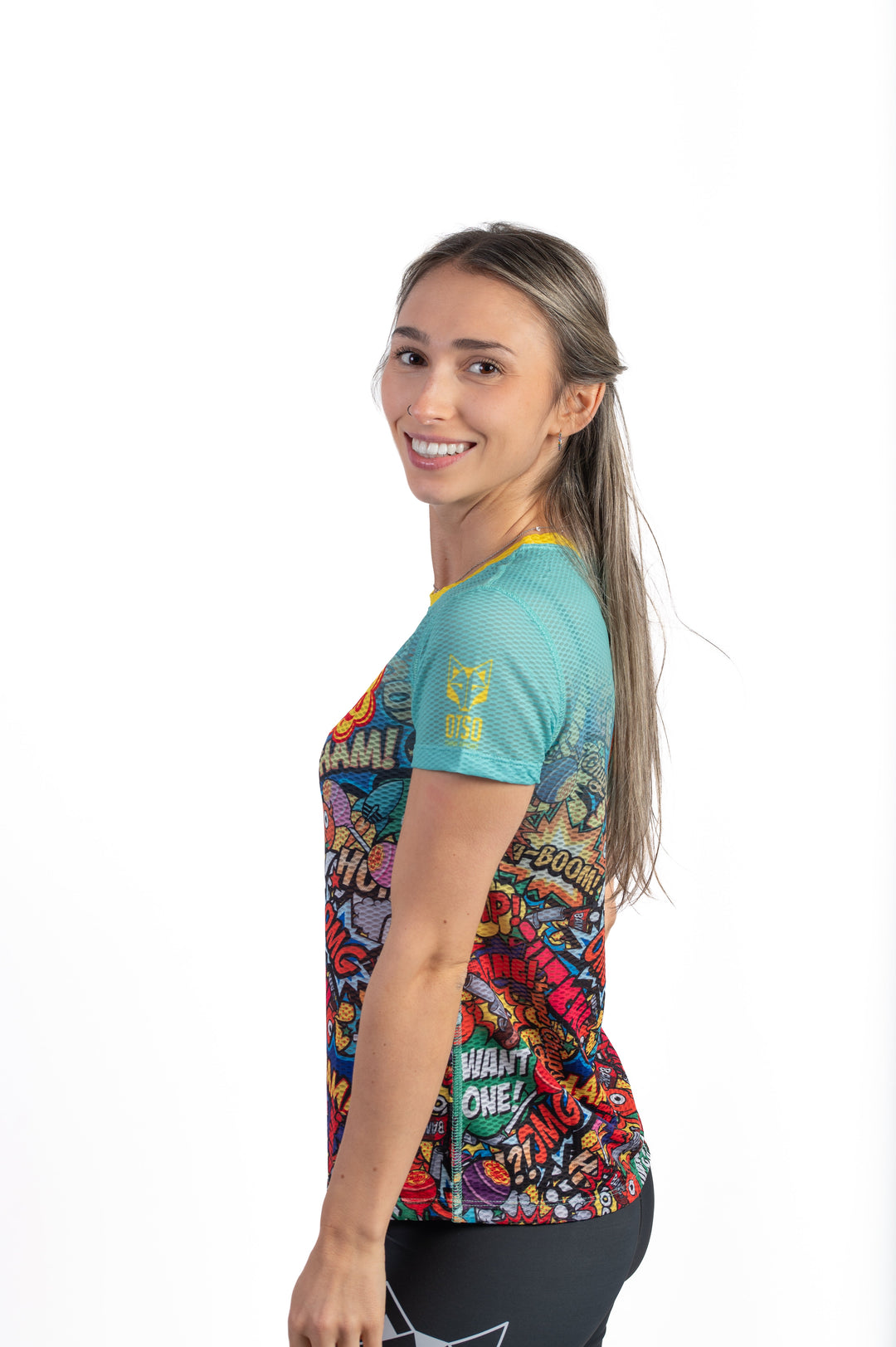 OTSO Women’s Short Sleeve Shirt Chupa Chups Cosmic (レディース半袖Tシャツ チュッパチャップス コズミック)