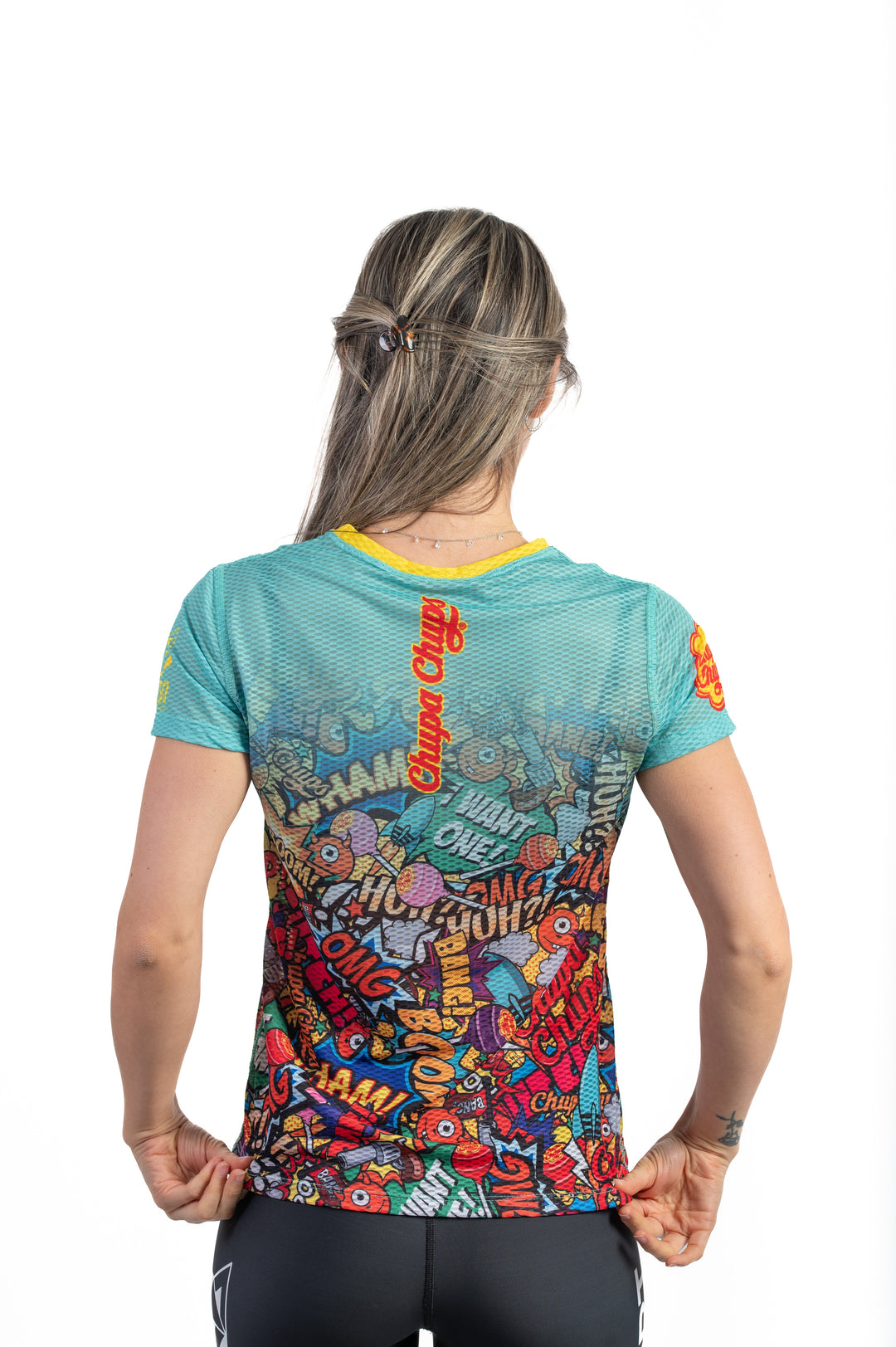 OTSO Women’s Short Sleeve Shirt Chupa Chups Cosmic (レディース半袖Tシャツ チュッパチャップス コズミック)