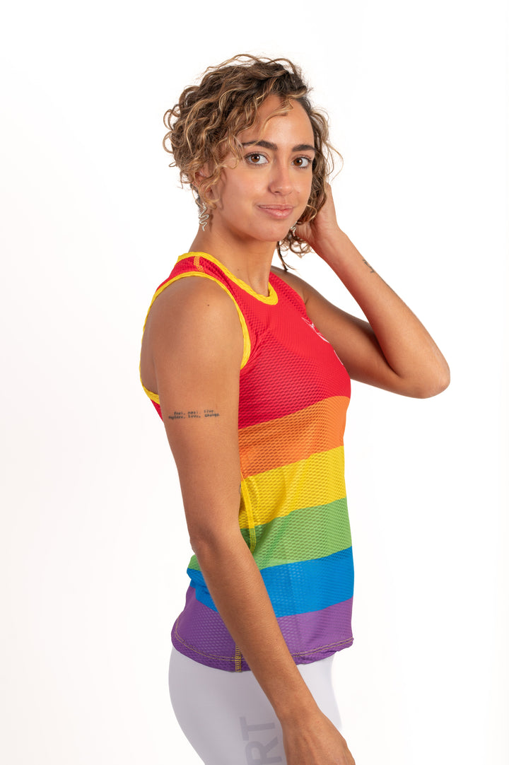 WOMEN'S SINGLET FIGHT 4 LOVE (レディース ノースリーブシャツ ファイト フォー ラブ)