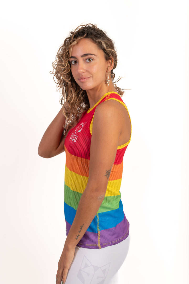 WOMEN'S SINGLET FIGHT 4 LOVE (レディース ノースリーブシャツ ファイト フォー ラブ)