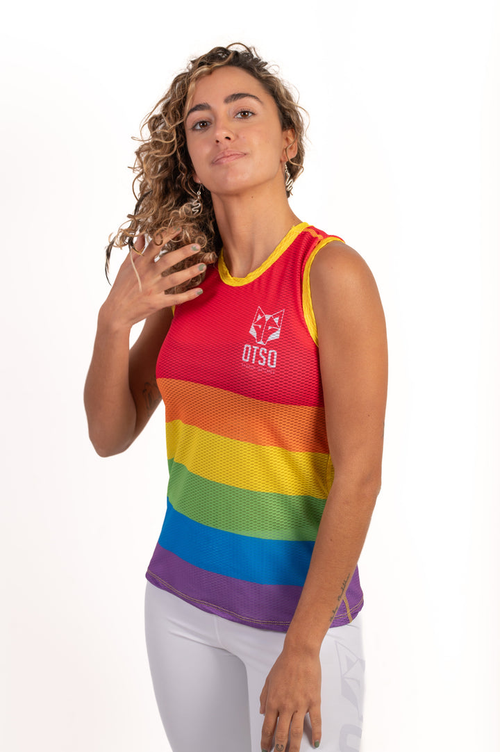 WOMEN'S SINGLET FIGHT 4 LOVE (レディース ノースリーブシャツ ファイト フォー ラブ)