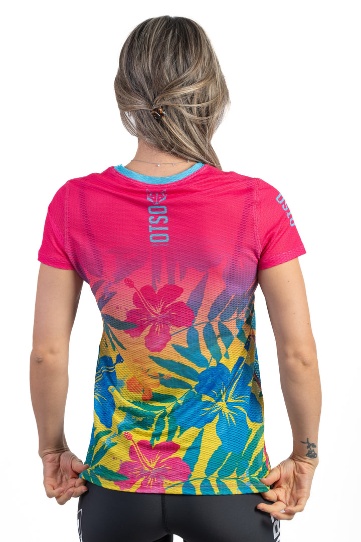 WOMEN'S SHORT SLEEVE SHIRT FLORAL(レディース半袖Tシャツ フローラル)