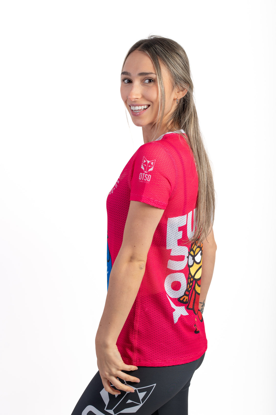 OTSO Kukuxumusu Women's Short Sleeve T-Shirt Fuck You (ククスムス Fxxk You レディース半袖Tシャツ)