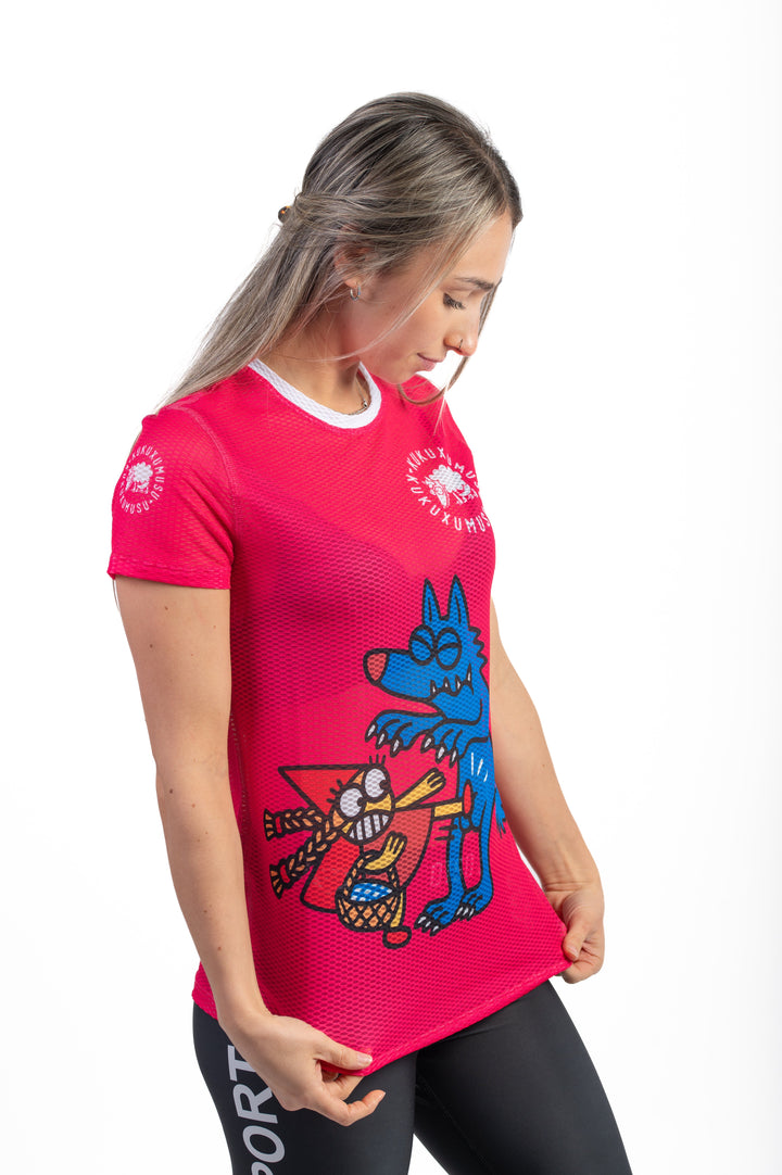 OTSO Kukuxumusu Women's Short Sleeve T-Shirt Fuck You (ククスムス Fxxk You レディース半袖Tシャツ)