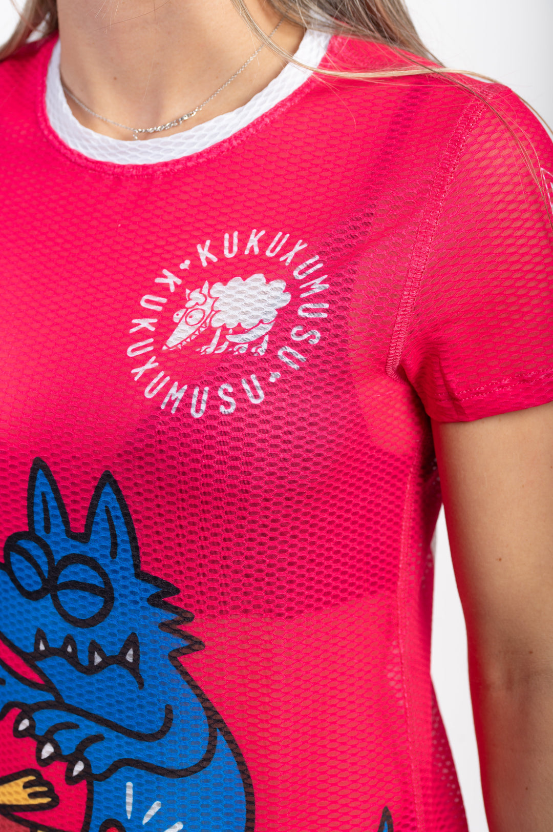 OTSO Kukuxumusu Women's Short Sleeve T-Shirt Fuck You (ククスムス Fxxk You レディース半袖Tシャツ)