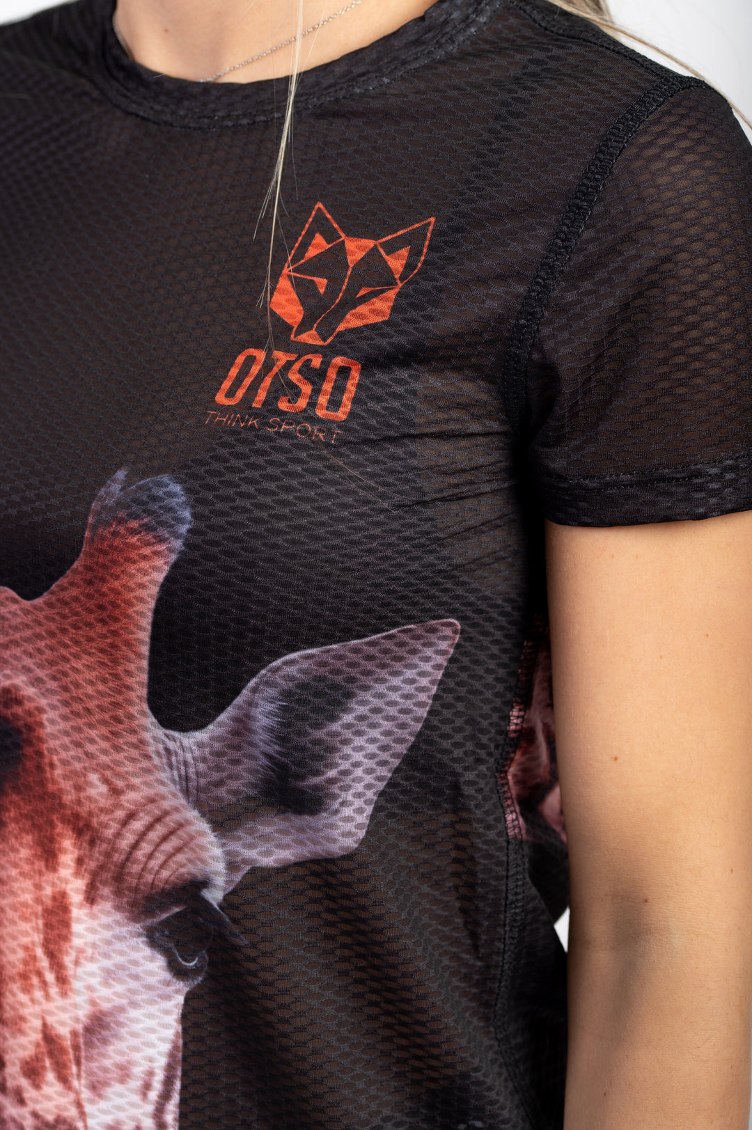 WOMEN'S SHORT SLEEVE SHIRT GIRAFFE(レディース半袖Tシャツ ジラフ)