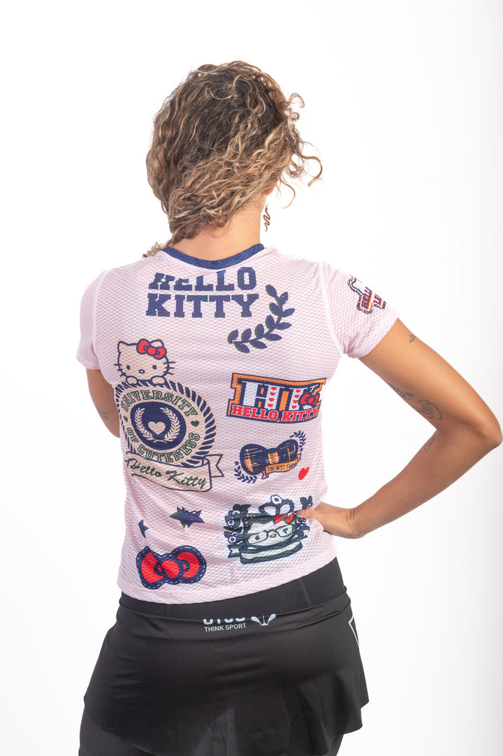 Short Sleeve T-shirt for Women  - Hello Kitty Cheerleading (T-シャツ ハローキティ チアリーディング)