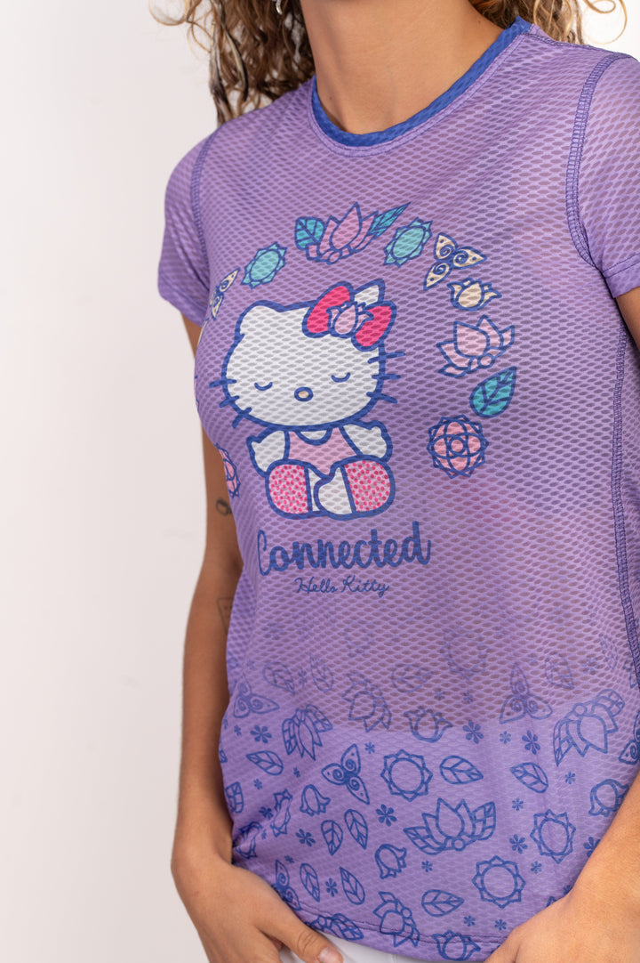 Short Sleeve T-shirt for Women  - Hello Kitty Connected