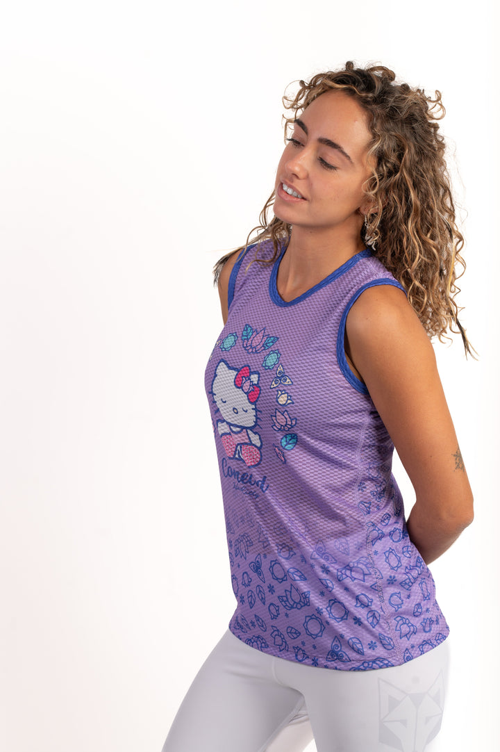 Sleeveless Shirt for Women  - Hello Kitty Connected