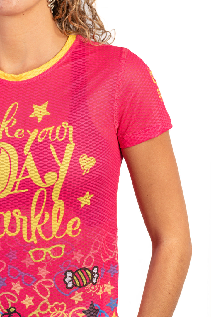 Short Sleeve T-shirt for Women  - Hello Kitty Sparkle