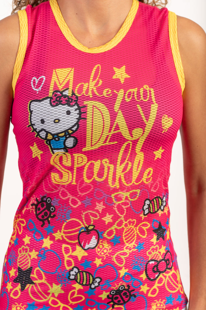 Sleeveless Shirt for Women  - Hello Kitty Sparkle
