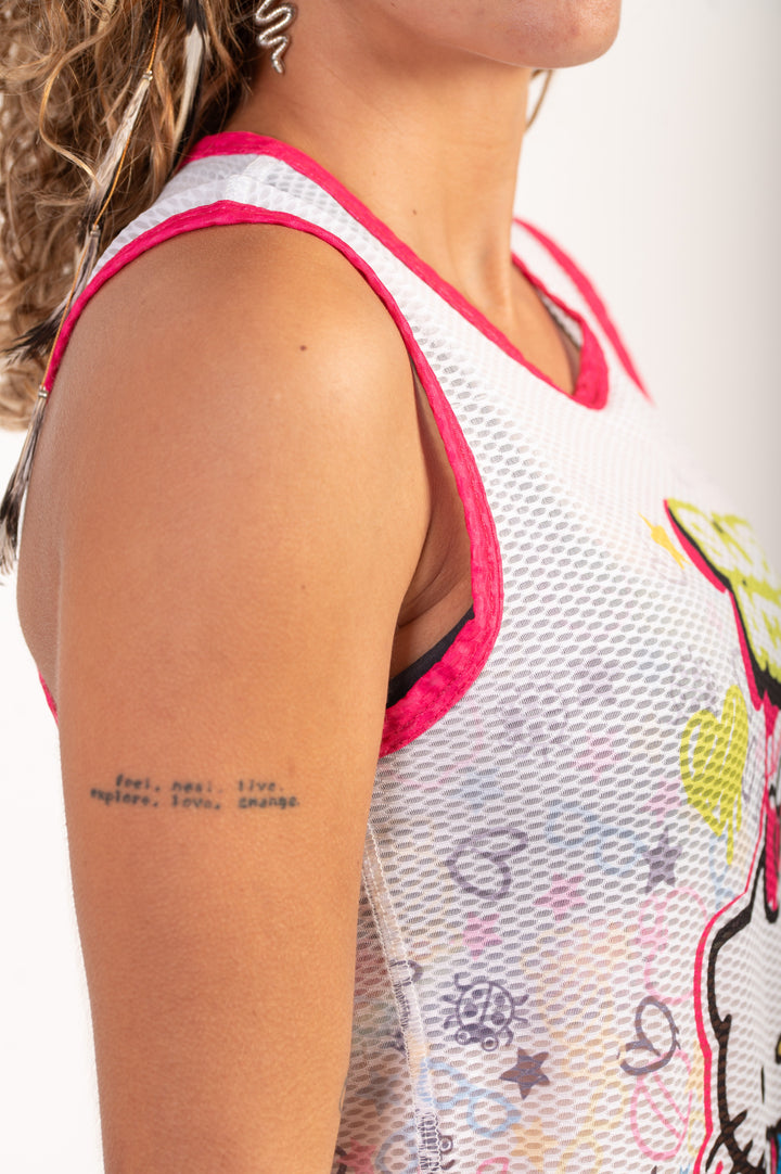 Sleeveless Shirt for Women  - Hello Kitty Sweet