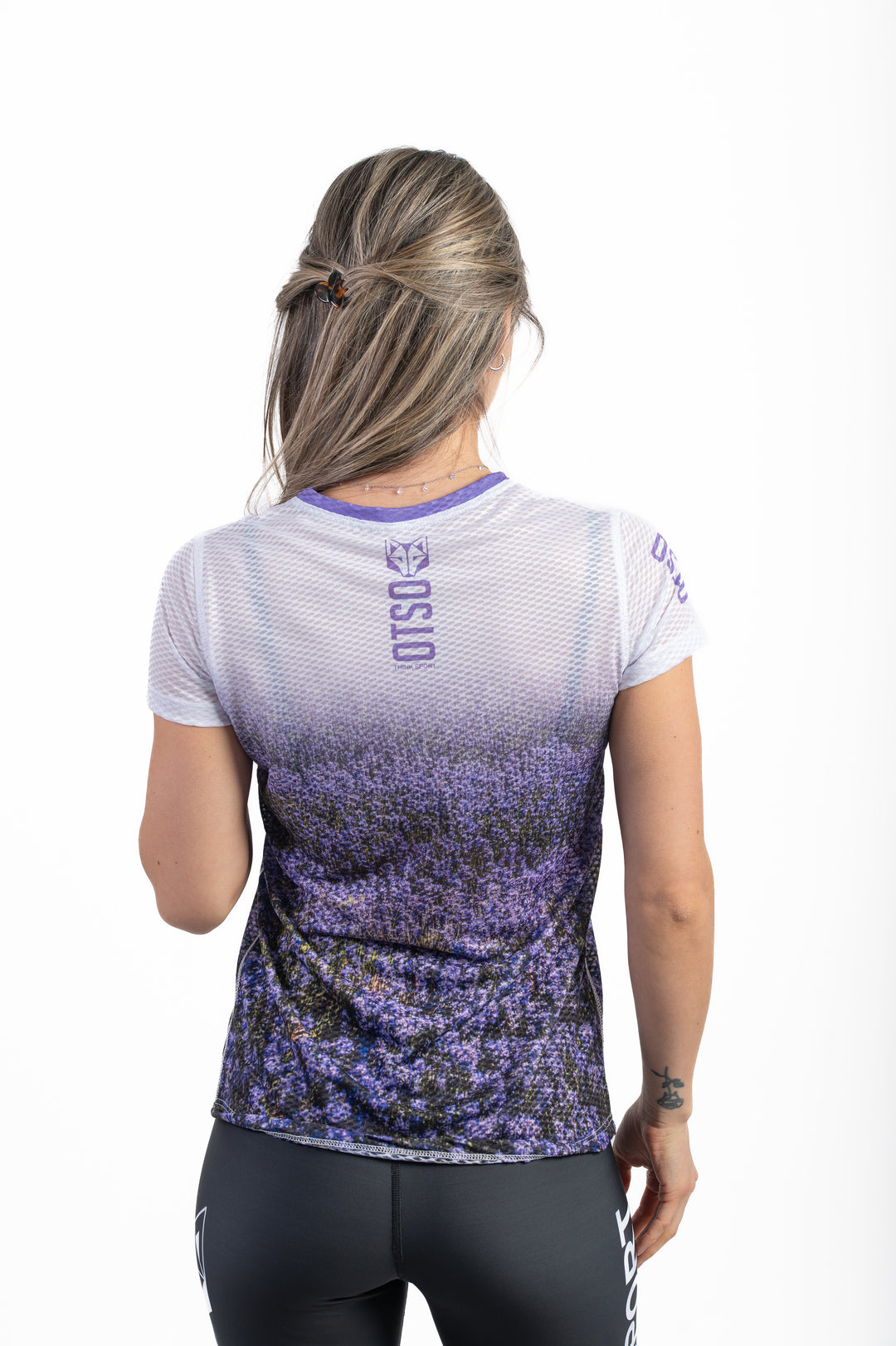 OTSO Women's Short Sleeve T-Shirt Lavande (ラベンダー レディース半袖Tシャツ)