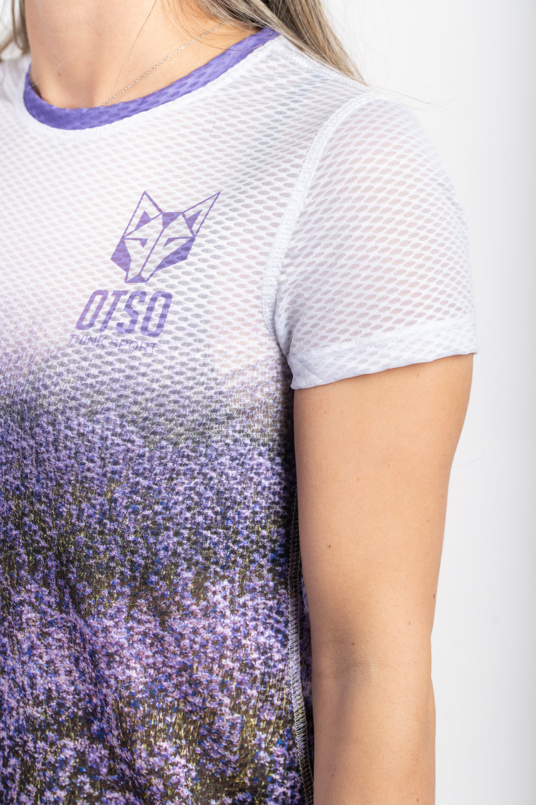 OTSO Women's Short Sleeve T-Shirt Lavande (ラベンダー レディース半袖Tシャツ)