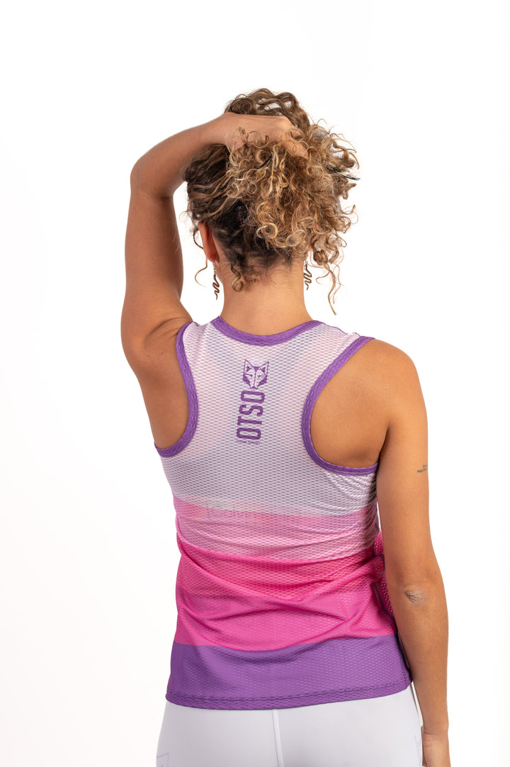 WOMEN'S SINGLET PINK(レディース ノースリーブシャツ ピンク)