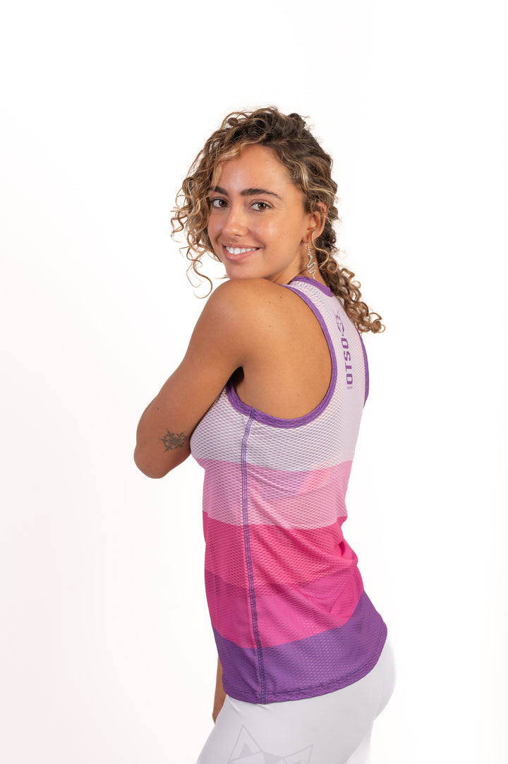 WOMEN'S SINGLET PINK(レディース ノースリーブシャツ ピンク)