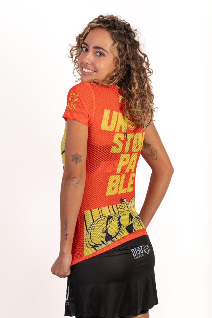 OTSO Women's T-Shirt Popeye Unstoppable (レディース半袖Tシャツ ポパイ アンストッパブル)