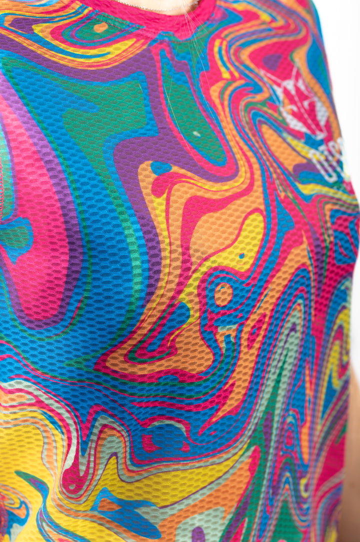WOMEN'S SHORT SLEEVE SHIRT PSYCHEDELIC(レディース半袖Tシャツ サイケデリック)
