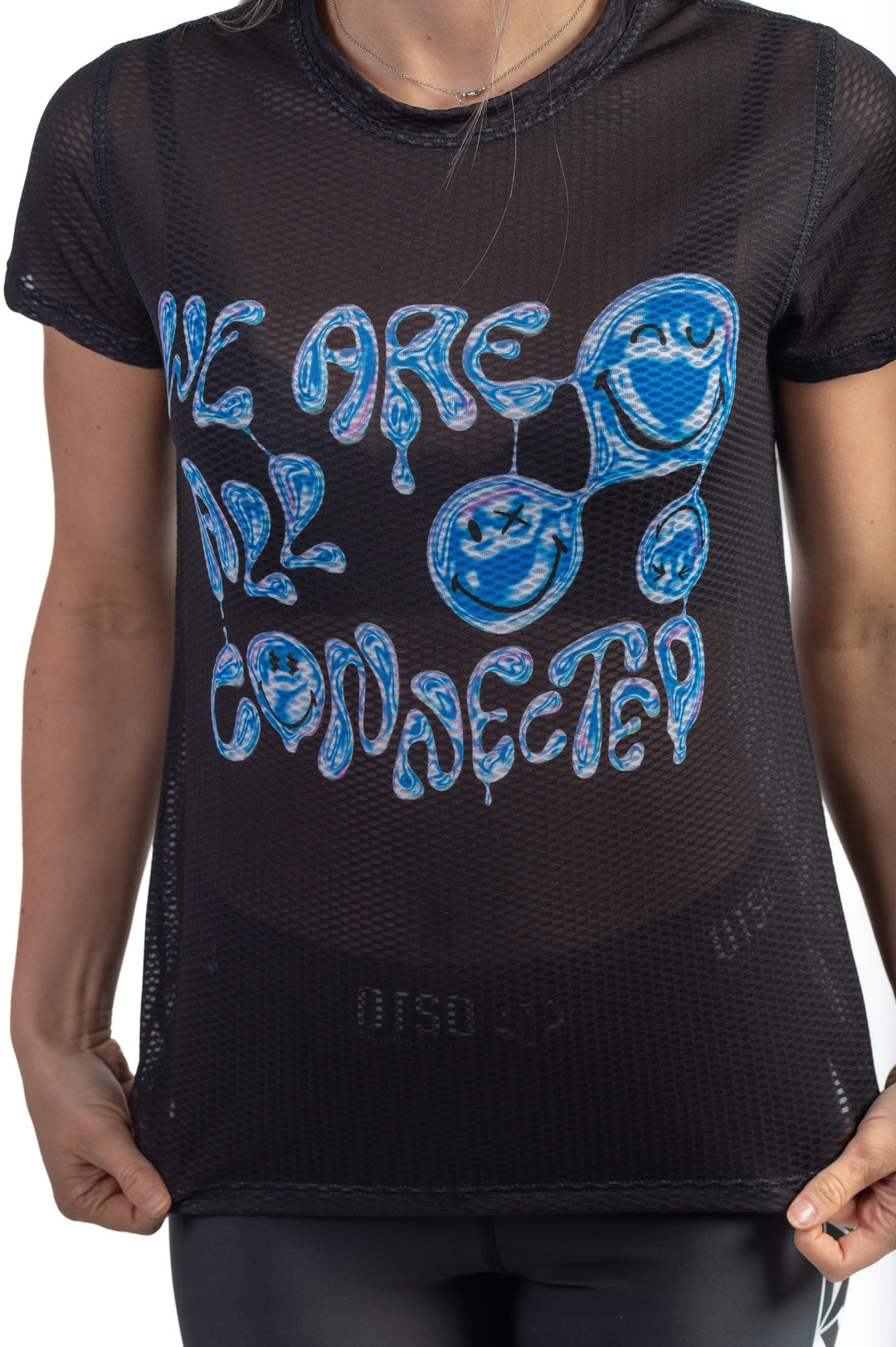 WOMEN'S SHORT SLEEVE SHIRT SMILEY WORLD CONNECTED(レディース半袖Tシャツ スマイリーワールド コネクテッド)
