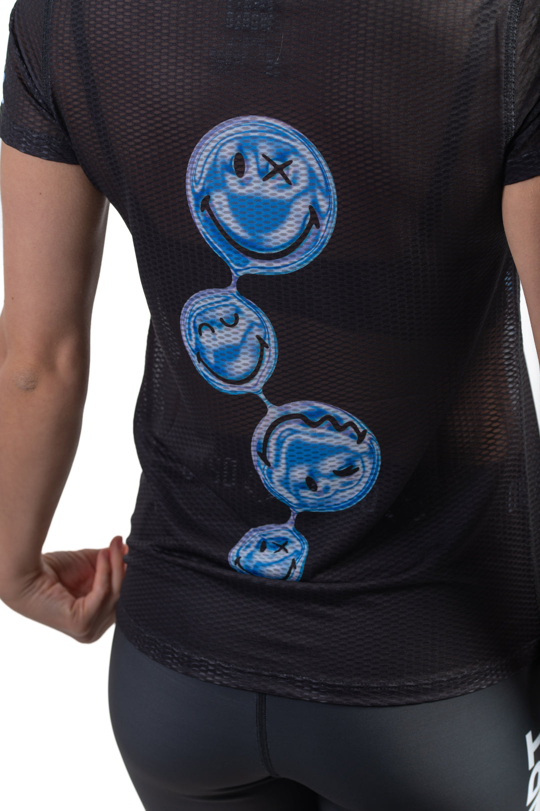 WOMEN'S SHORT SLEEVE SHIRT SMILEY WORLD CONNECTED(レディース半袖Tシャツ スマイリーワールド コネクテッド)