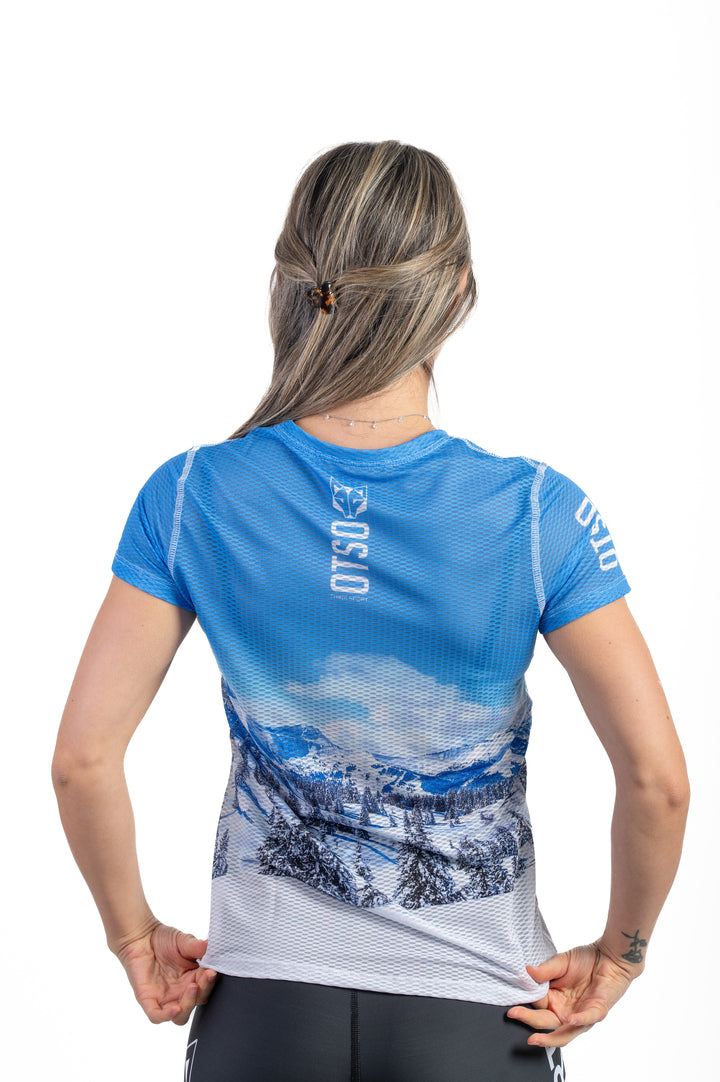 WOMEN'S SHORT SLEEVE SHIRT SNOW FOREST(レディース半袖Tシャツ スノーフォレスト)