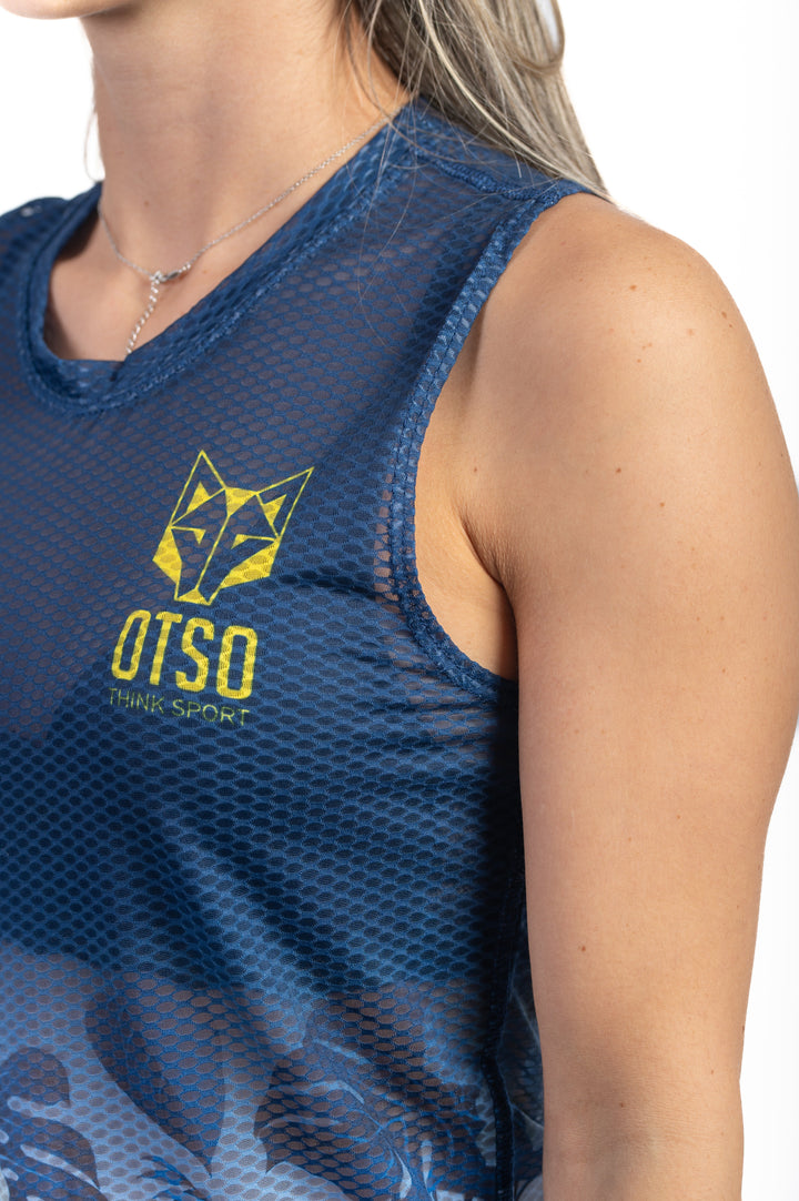 WOMEN'S SINGLET SPRING DARK(レディース ノースリーブシャツ スプリングダーク)