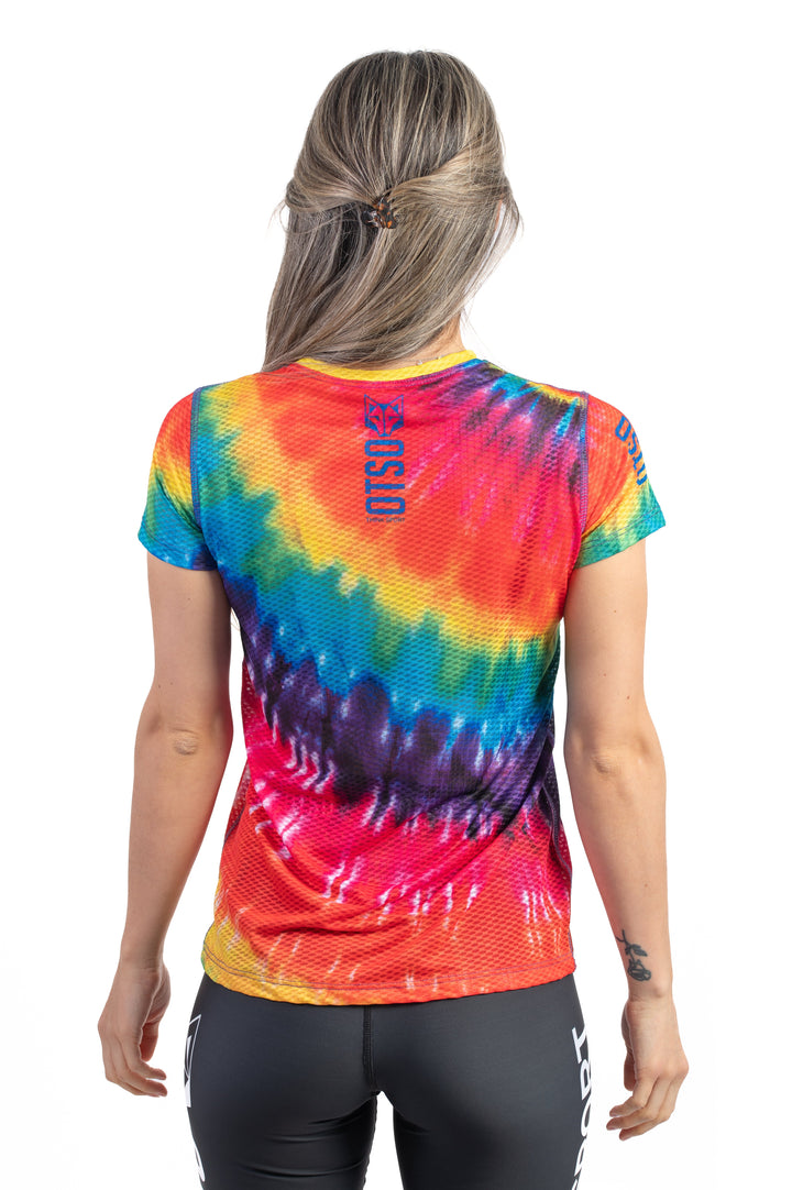 WOMEN'S SHORT SLEEVE SHIRT TIE DIE(レディース半袖Tシャツ タイダイ)