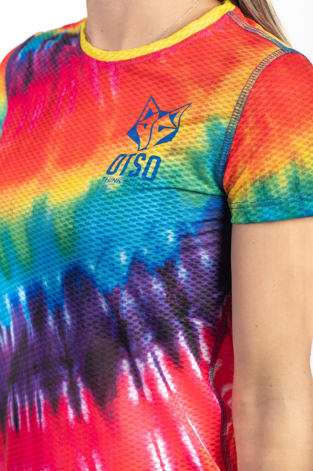 WOMEN'S SHORT SLEEVE SHIRT TIE DIE(レディース半袖Tシャツ タイダイ)