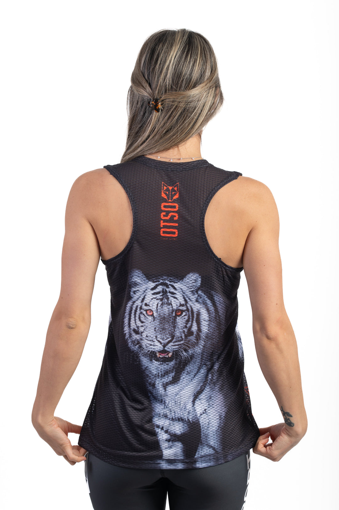 WOMEN'S SINGLET TIGER(レディースノースリーブシャツ タイガー)