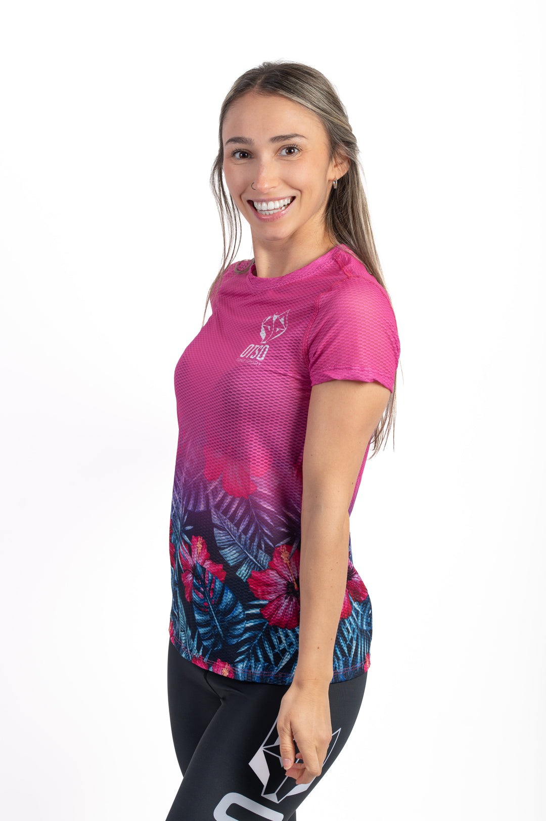 WOMEN'S SHORT SLEEVE SHIRT TROPICAL(レディース半袖Tシャツ トロピカル)