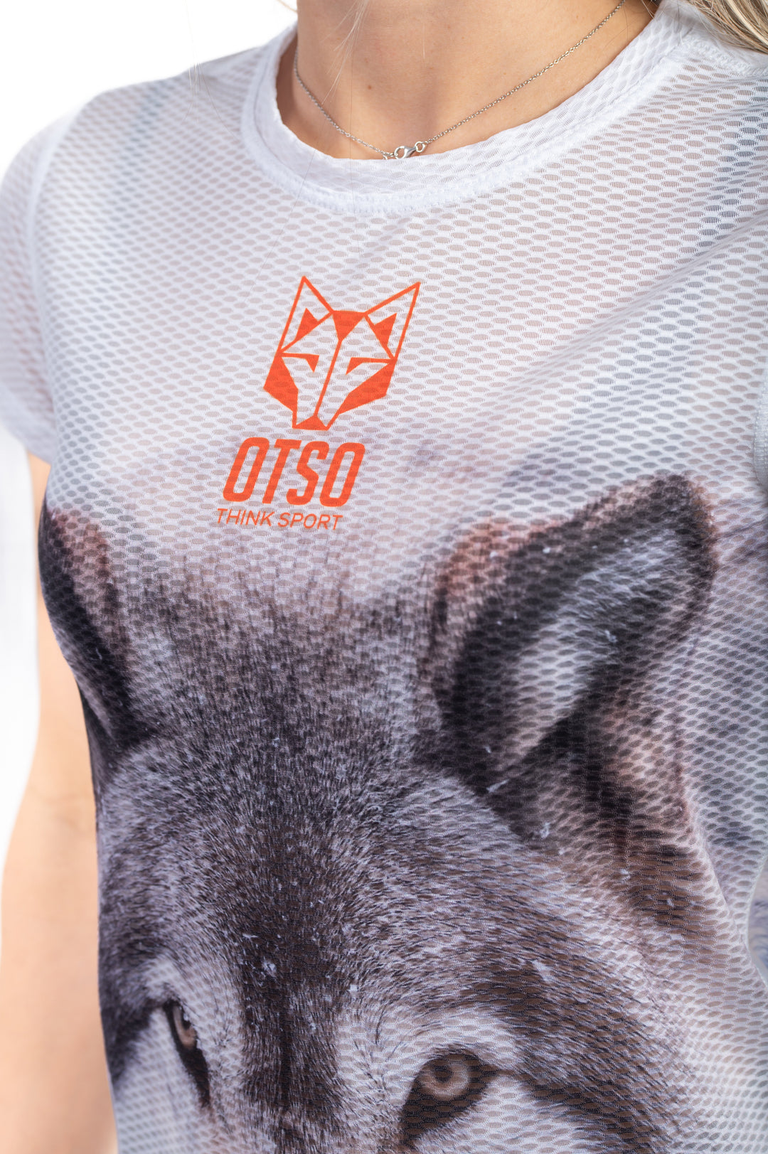 WOMEN'S SHORT SLEEVE SHIRT WOLF(レディース半袖Tシャツ 狼)