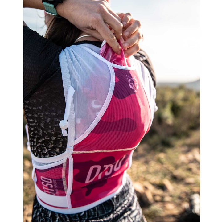 OTSO Trail Running Backpack Camo Pink (トレイルランニングバックパック カモピンク )