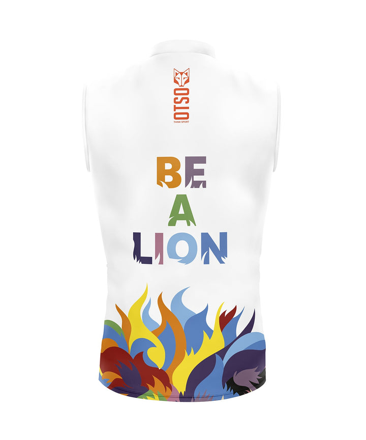 OTSO Unisex Running Vest Be A Lion (OTSO ユニセックス ランニングベスト ビー ア ライオン)