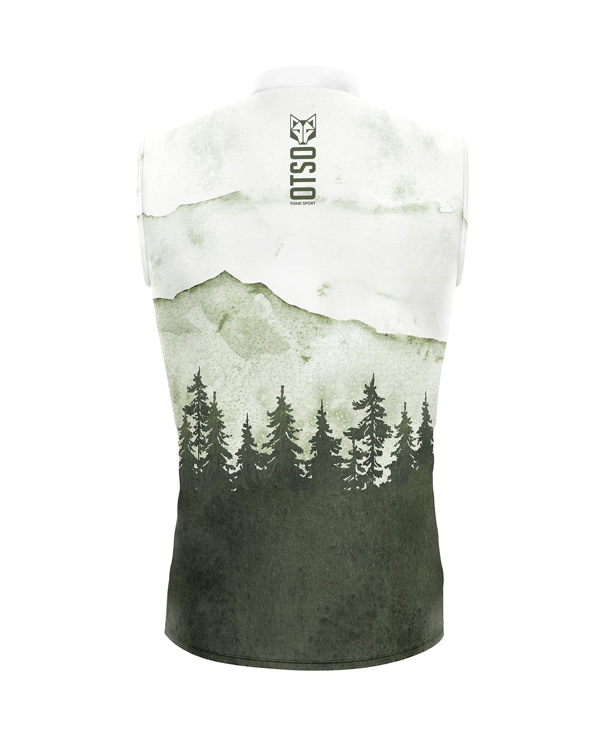 OTSO Unisex Running Vest Green Forest (OTSO ユニセックス ランニングベスト グリーンフォレスト)