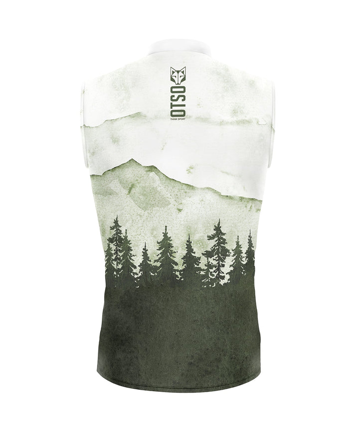 OTSO Unisex Running Vest Green Forest (OTSO ユニセックス ランニングベスト グリーンフォレスト)