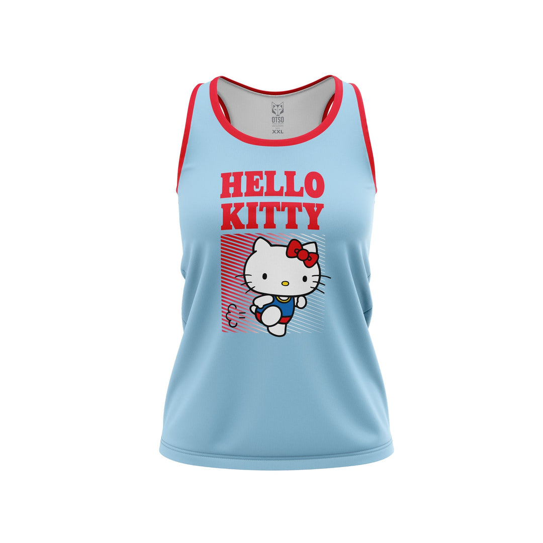 Sleeveless Shirt for Women  - Hello Kitty Stripes